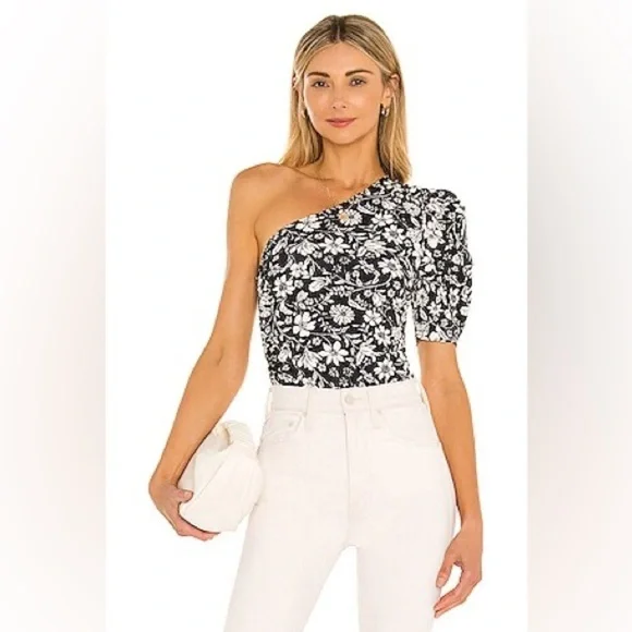 Intimately by Free People Somethin Bout You Black Floral Bodysuit (Size S) - Picture 5 of 10